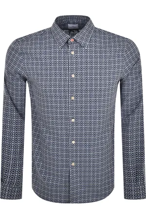 Paul Smith Long Sleeve Patterned Shirt