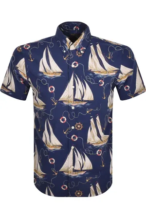 Ralph Lauren Short Sleeved Patterned Shirt