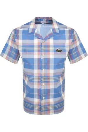 Lacoste Check Short Sleeved Shirt