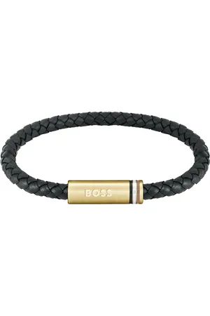HUGO BOSS BOSS Aresi Braided Leather Bracelet