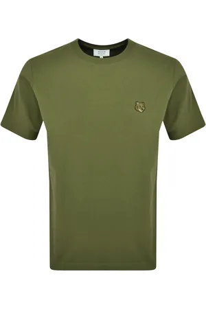 Maison Kitsuné Fox Head Patch T Shirt