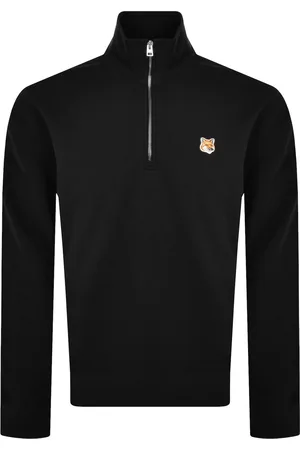 Maison Kitsuné Half Zip Sweatshirt