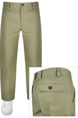 Maison Kitsuné Workwear Straight Trousers