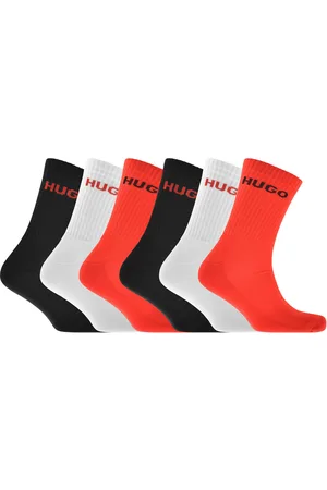 HUGO BOSS 6 Pack Logo Socks