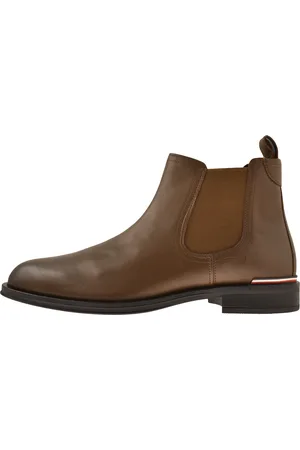 Tommy Hilfiger Leather Chelsea Boots