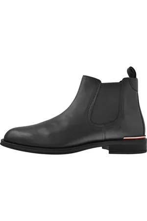 Tommy Hilfiger Leather Chelsea Boots