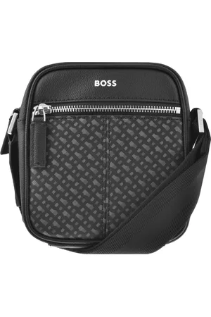 HUGO BOSS BOSS Zair Zip Leather Cross Body Bag