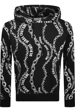 VERSACE Couture Chain Print Hoodie