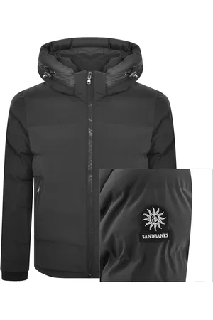 SANDBANKS Core Puffer Jacket Charcoal