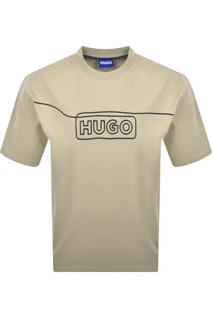 Hugo Blue Noideryo Crew Neck T Shirt