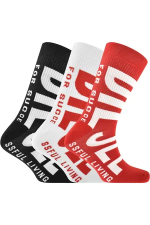 Diesel Ray 3 Pack Socks