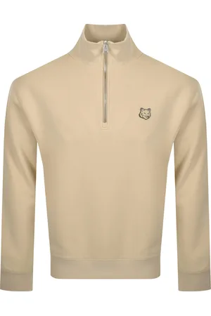 Maison Kitsuné Half Zip Sweatshirt
