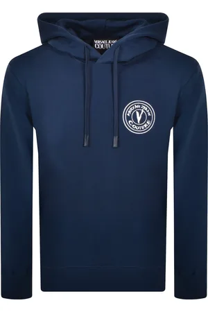 VERSACE Couture V Emblem Logo Hoodie