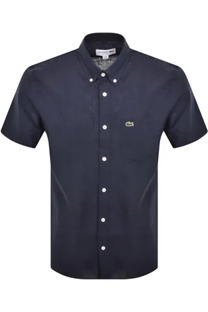 Lacoste Linen Short Sleeved Shirt