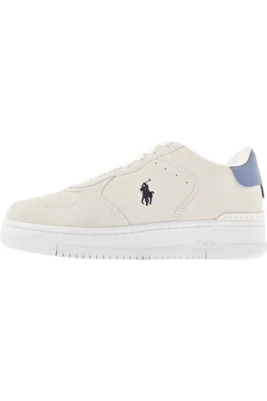 Ralph Lauren Masters CRT Trainers Off White