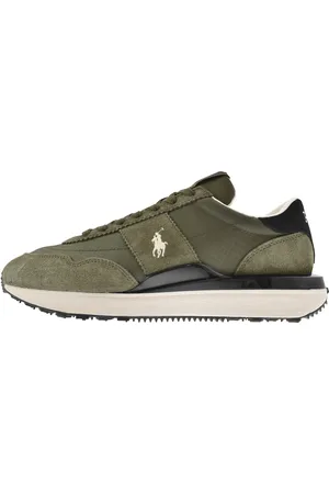 Ralph Lauren Train 89 Trainers Olive