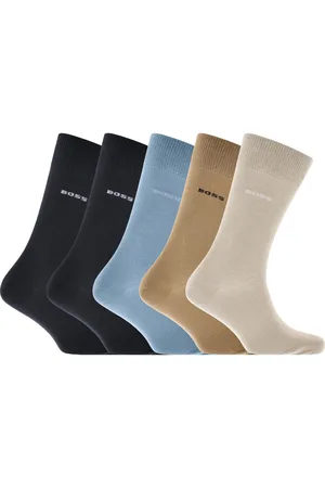 HUGO BOSS BOSS Five Pack Logo Socks