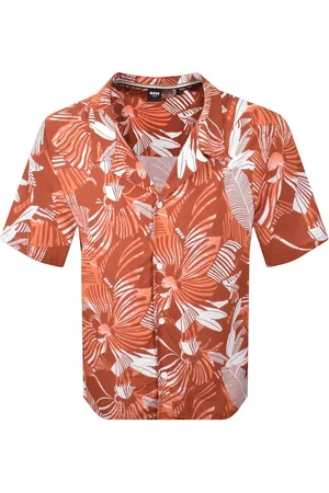 HUGO BOSS BOSS Short Sleeve Beach Shirt