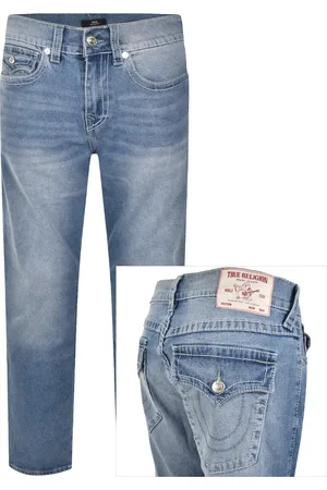 True Religion Geno Big T Flap Slim Jeans