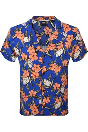 HUGO BOSS BOSS Short Sleeve Beach Shirt
