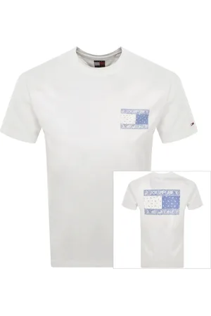 Tommy Hilfiger Paisley Flag Logo T Shirt