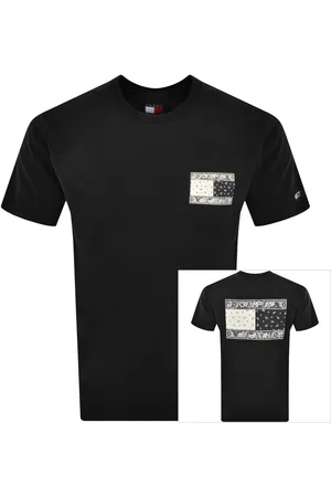 Tommy Hilfiger Paisley Flag Logo T Shirt