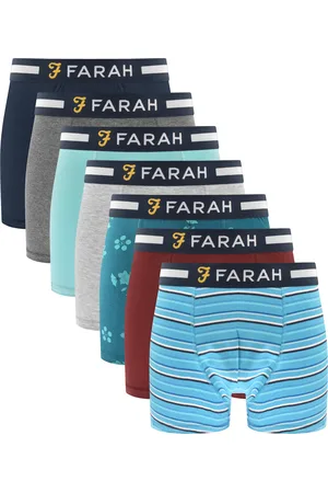 Farah Farah Gezra 7 Pack Assorted Boxers