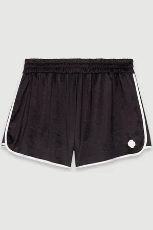 Maje Satin-effect Shorts