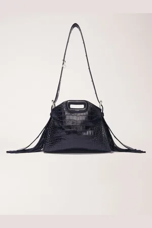 Maje Miss M Mini Embossed Leather Bag