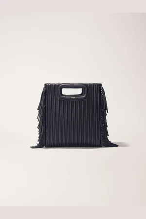 Maje Quilted Leather M Bag