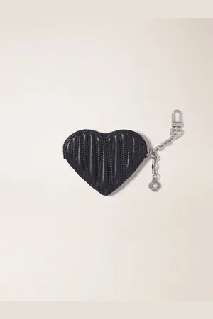 Maje Quilted Heart Purse