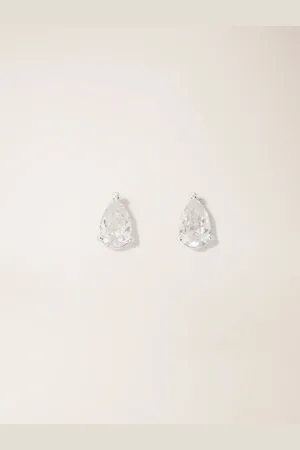 Maje Small Rhinestone Earrings