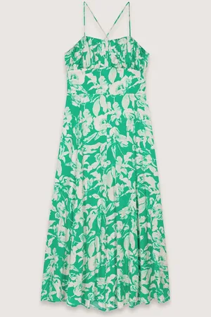 Maje Patterned Maxi Dress