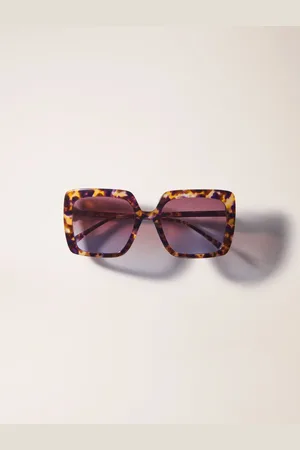 Maje Rectangular Acetate Glasses