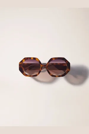 Maje Round Acetate Glasses