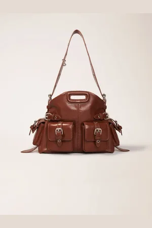 Maje Miss M Mini Cargo Leather Bag