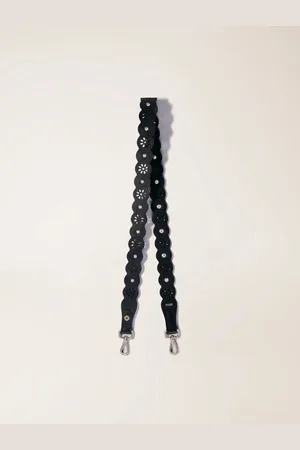 Maje Perforated Flower-style Strap