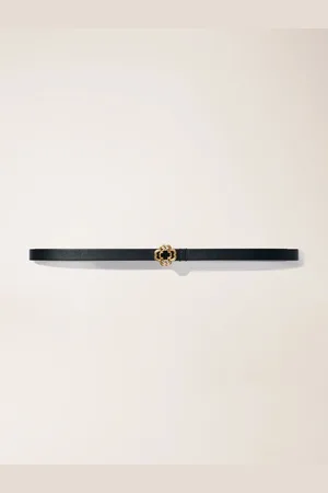 Maje Slim Clover Belt