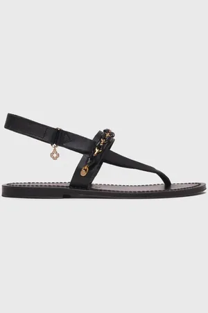 Maje K. jacques Flat Leather Sandals