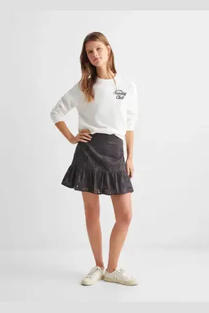 Satin long skirt - Teenage girl