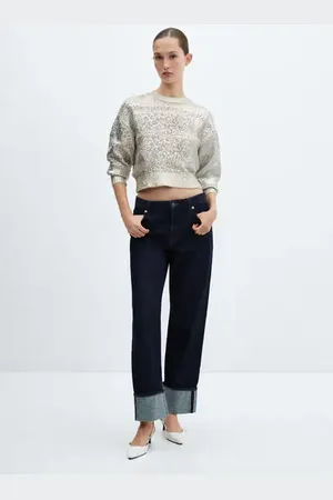 Zip knit sweater - Woman