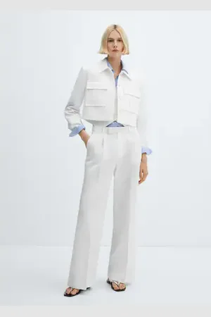 Flared trouser suit - Woman
