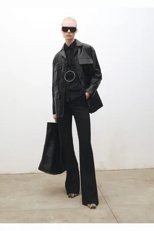 MANGO Flared suit trousers with openings