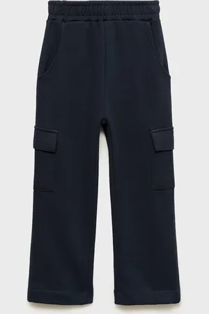 MANGO Cotton cargo trousers
