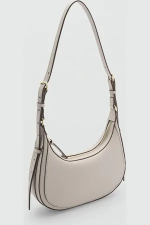 MANGO Oval shoulder bag