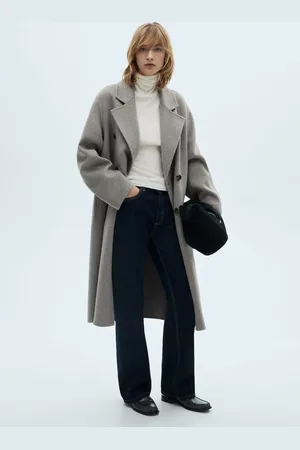 MANGO Wool blend turtleneck sweater