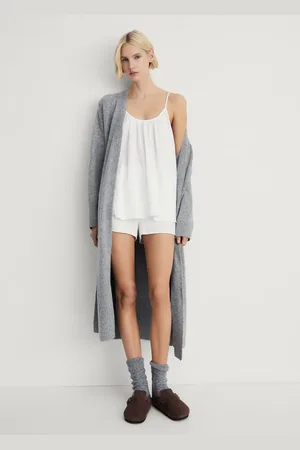 MANGO Plain cotton pyjama shorts