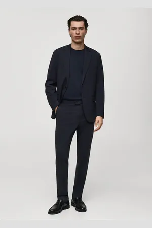 MANGO Zurich slim-fit suit trousers