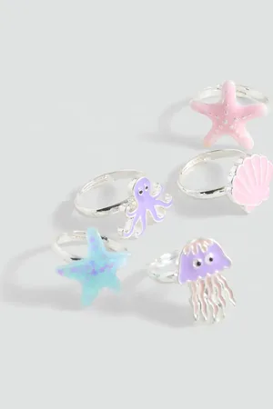 MANGO Set of 5 combined rings