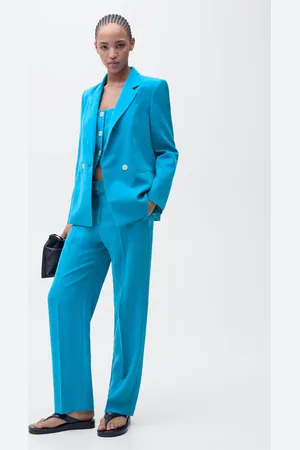 MANGO Straight-fit suit jacket